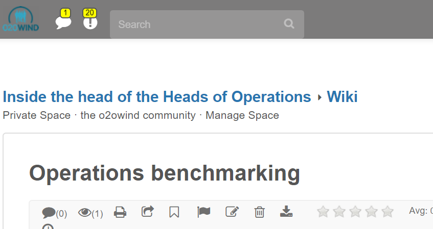 Operations benchmarking Operations benchmarking